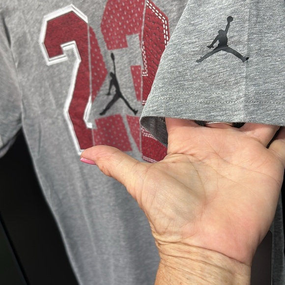 Jordan 23 Mix Up Jumpman,tag-less,graphic front & sleeve,basketball crewneck - Picture 5 of 8